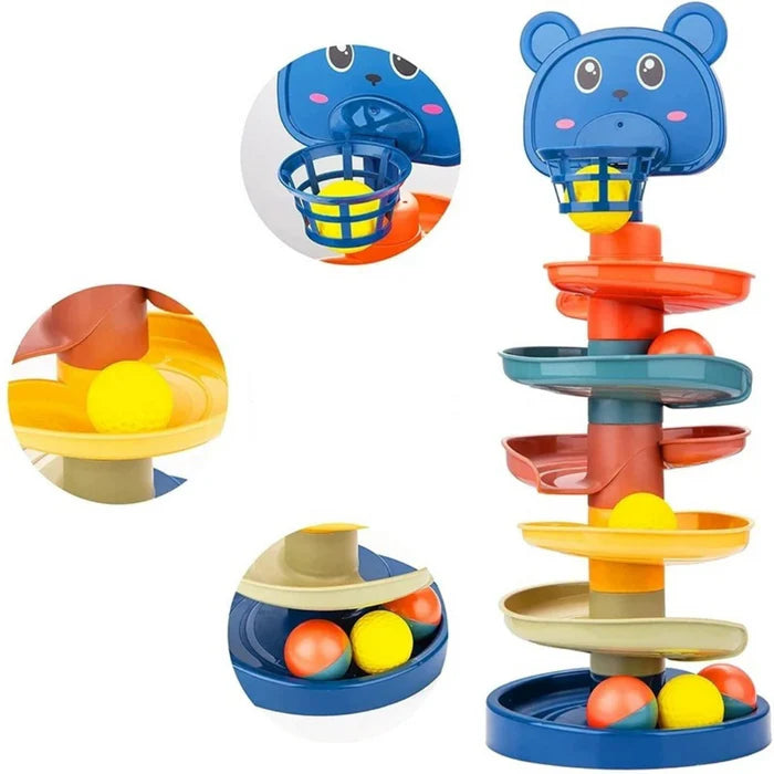 Montessori Rolling Ball Tower for Children